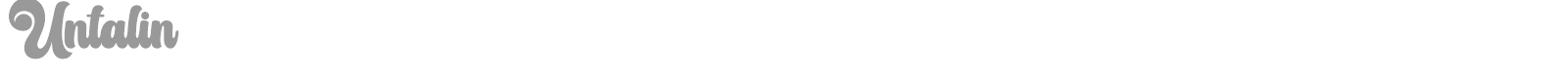 Untalin font preview